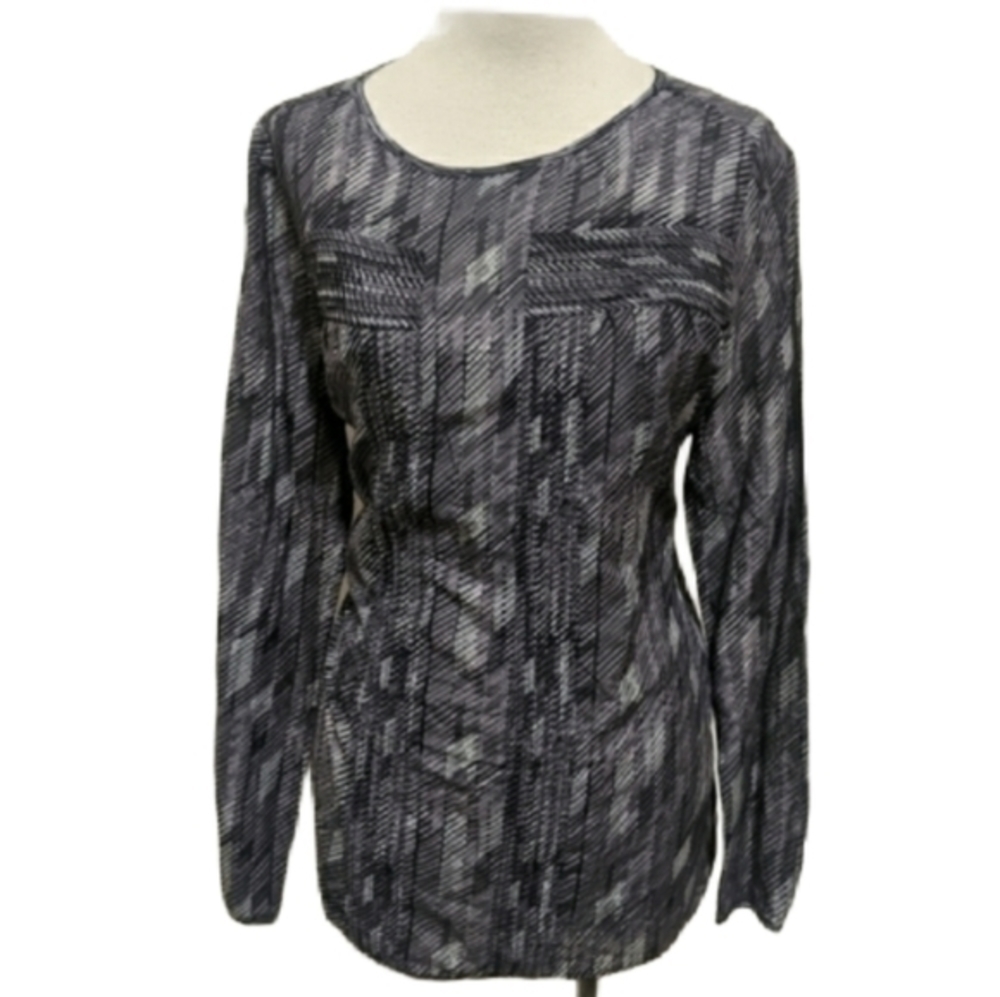 GAP sheer, long sleeve top